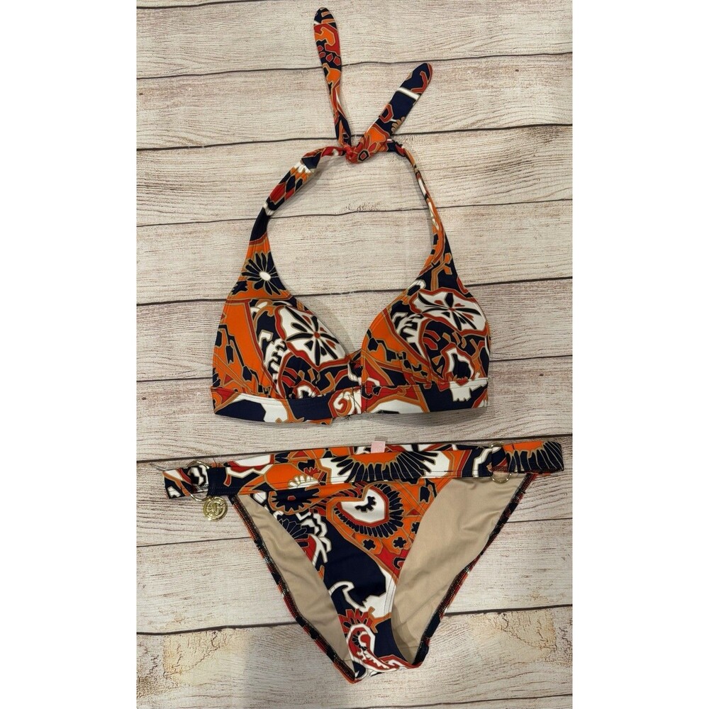 Victoria's Secret Designer style patterned 2 Piece bikini set Size Medium